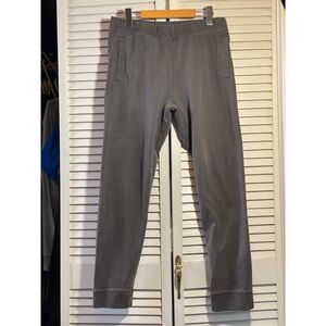 Roots Gray Slim Fit Cotton Sweatpants